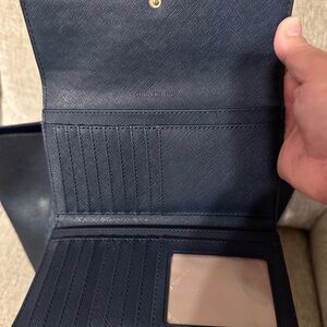 MK Blue Purse and Wallet